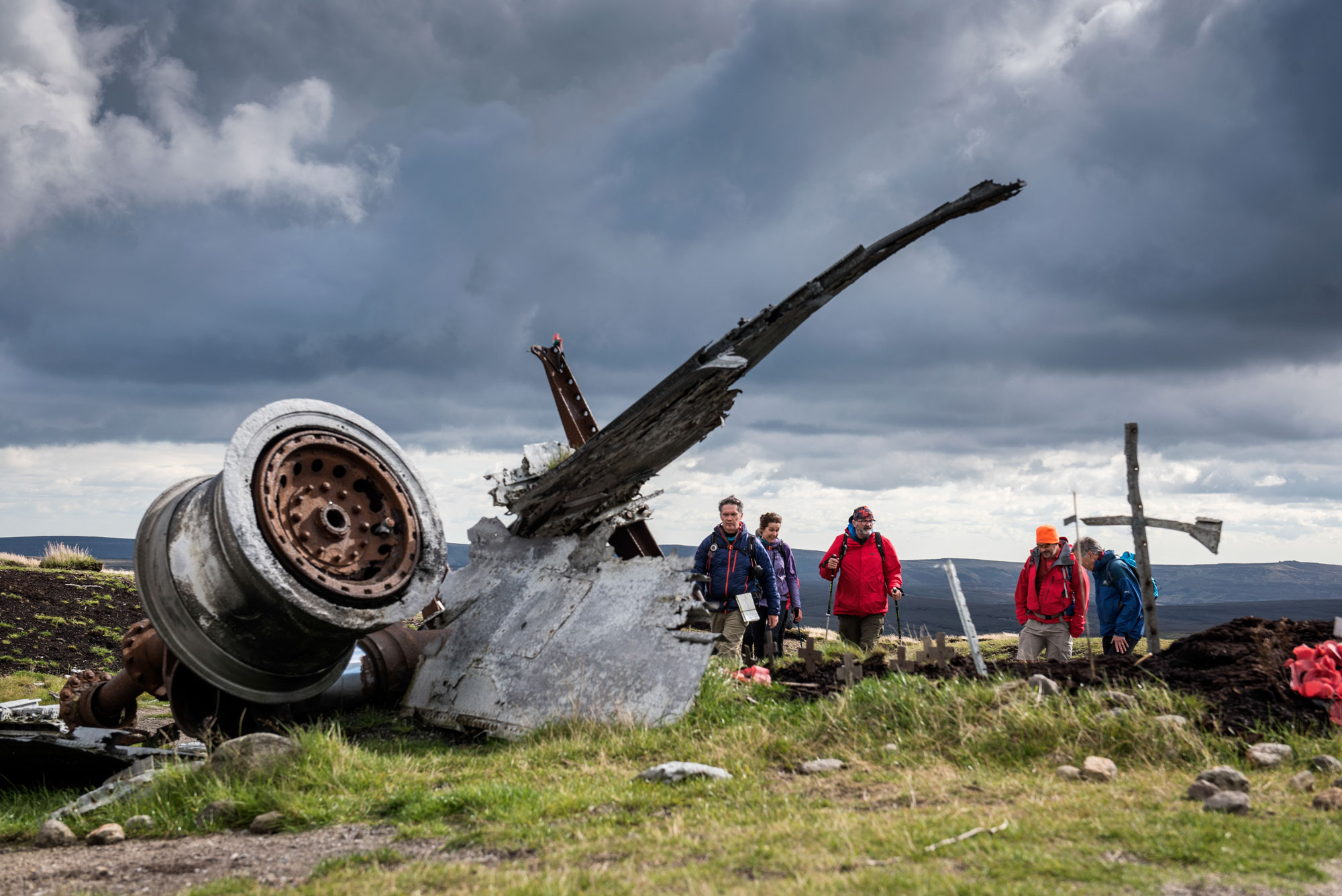 Bleaklow Bomber Wreck